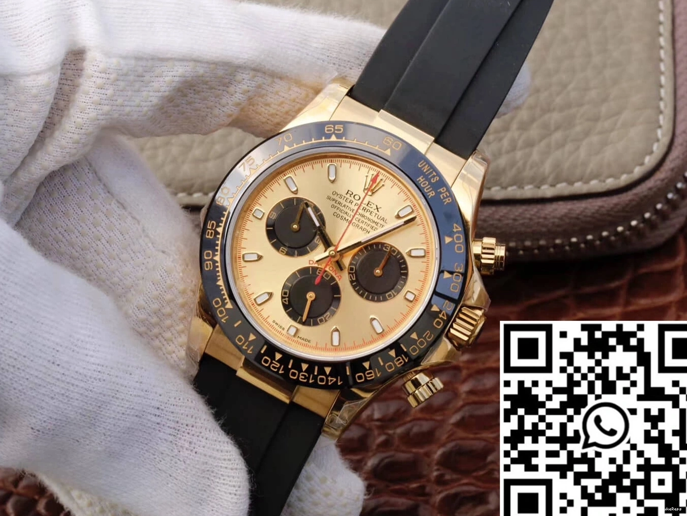 V6 Rolex Black Daytona Yellow Cosmograph 116518ln JH Gold Factory Chronograph 0501